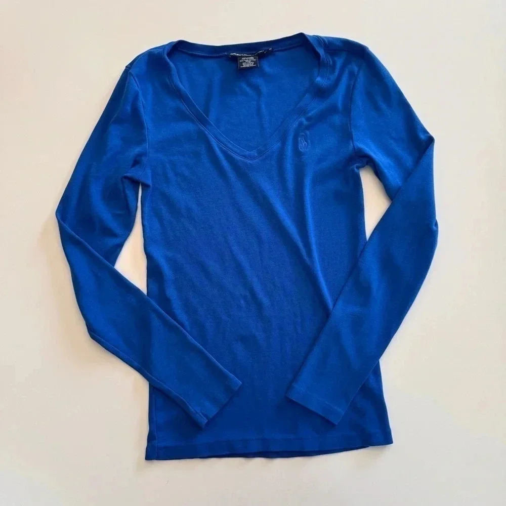 Ralph Lauren Sport- Cobalt Blue- Long Sleeve- Women’s- M